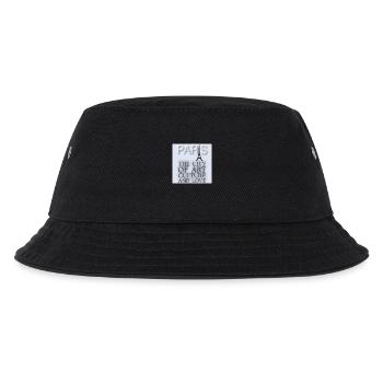 Paris - Kinder Bucket Hat - Schwarz - Vorne