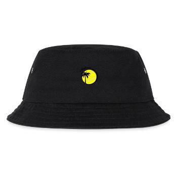 mallorca - Kinder Bucket Hat - Schwarz - Vorne