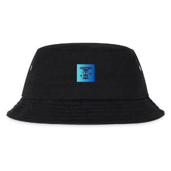 3D Druck - Kinder Bucket Hat - Schwarz - Vorne
