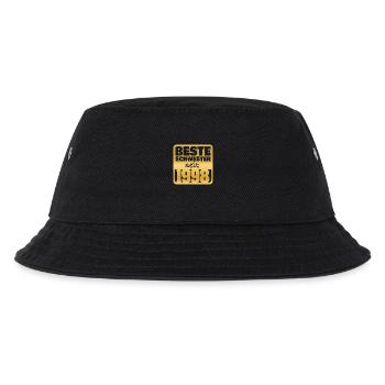 Geburt 1998 - Kinder Bucket Hat - Schwarz - Vorne