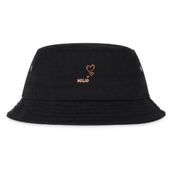 Milio als Vorname - Kinder Bucket Hat - Schwarz - Vorne
