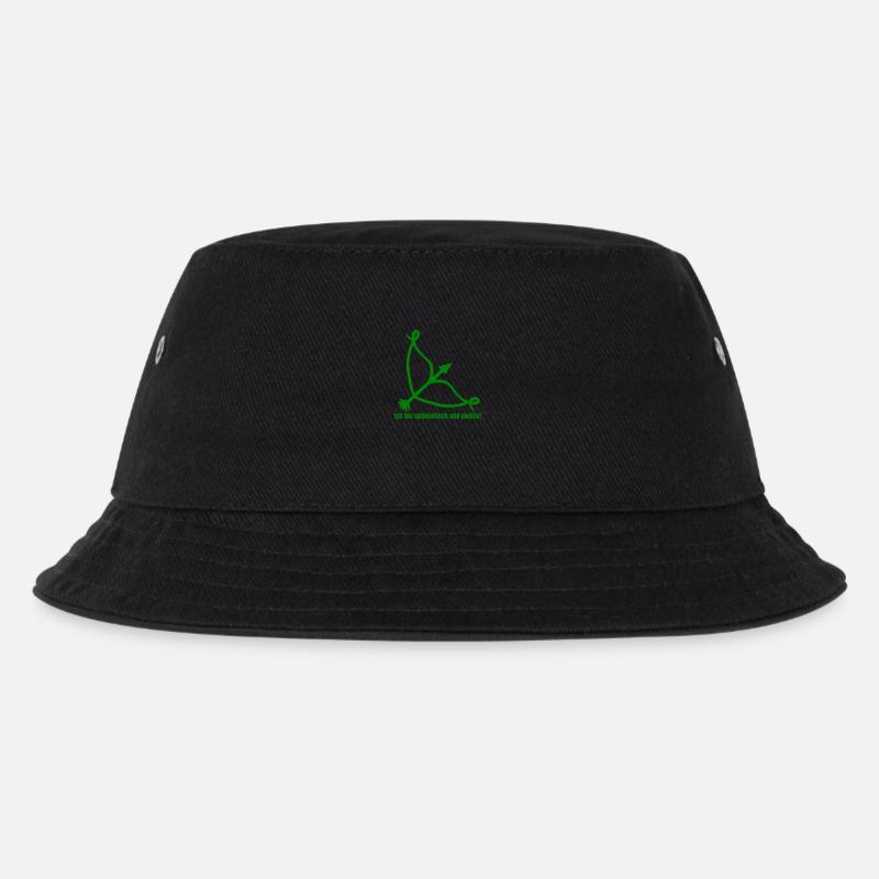 Sternzeichen Schütze - Kinder Bucket Hat - Schwarz