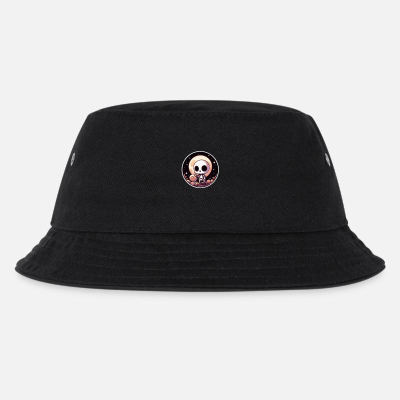 Halloween Mignon Squelette - Bob Enfant - noir