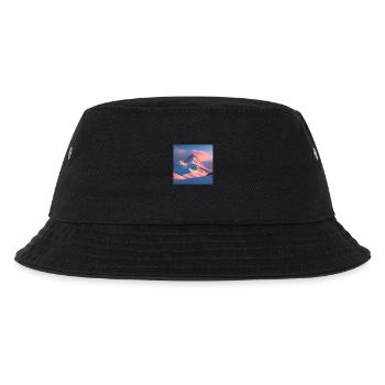 Mountain Range - Kinder Bucket Hat - Schwarz - Vorne
