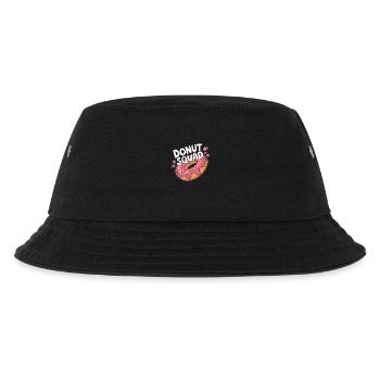 Donut Squad Donuts Doughnut - Kinder Bucket Hat - Schwarz - Vorne