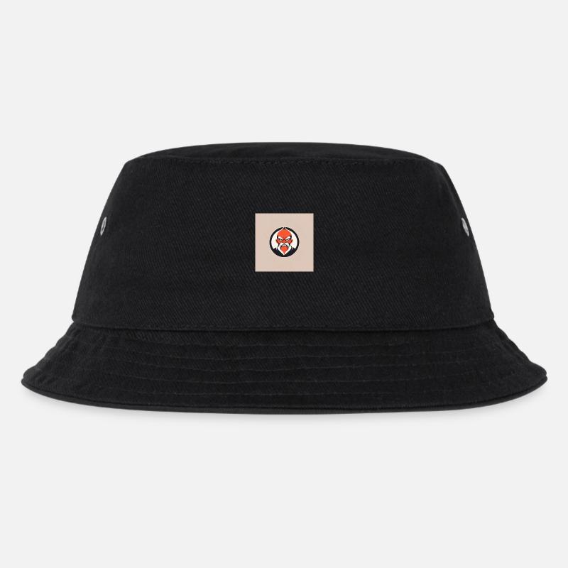 Kraftvoll Typ - Kinder Bucket Hat - Schwarz