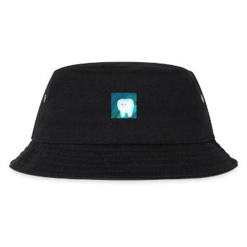 Tooth Type - Kids’ Bucket Hat - black - Front