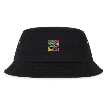 GT Vehicle Popart - Kids’ Bucket Hat - black - Front