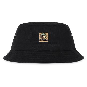Was "schaue" ich? - Kinder Bucket Hat - Schwarz - Vorne