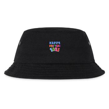 Happy New Year 2025 - Kinder Bucket Hat - Schwarz - Vorne