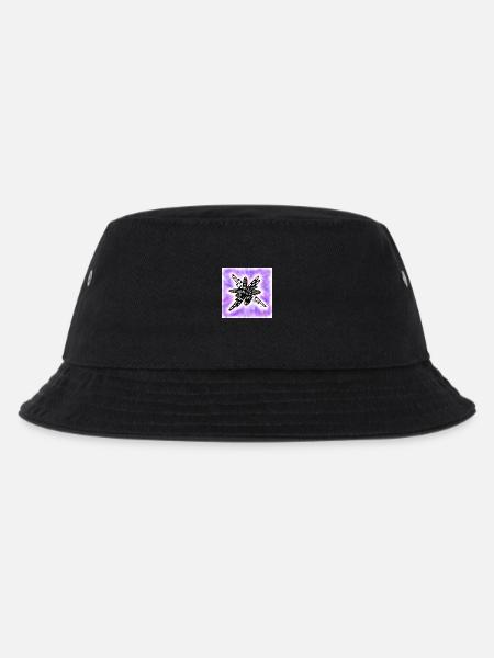 Blob à motifs créatifs sur violet - Bob Enfant - noir