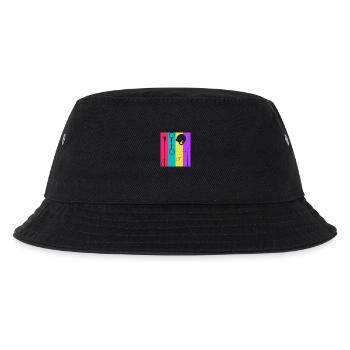 Retro horse dressage - horse riding gift idea - Kids’ Bucket Hat - black - Front