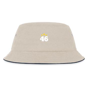 46 ans étoile - cadeau 46e anniversaire - Bob Enfant - blanc cassé/bleu marine - Devant