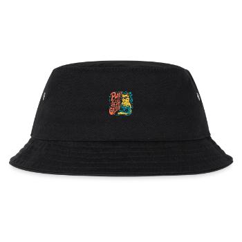 Purrfectly groovy - Kids’ Bucket Hat - black - Front
