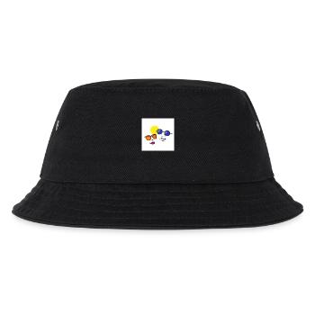 Menschen mit Sonnenbrille - Kinder Bucket Hat - Schwarz - Vorne