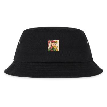 Knight Rose - Kinder Bucket Hat - Schwarz - Vorne