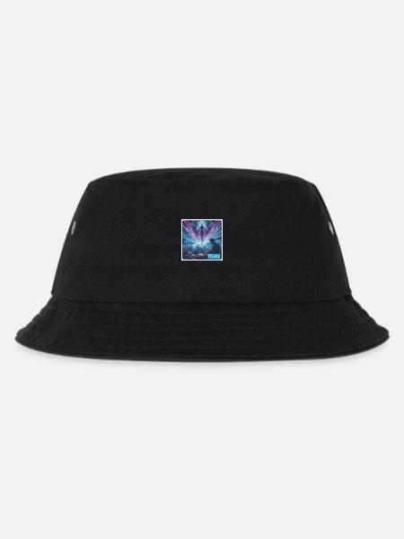 DJ mit Lasershow - Kinder Bucket Hat - Schwarz