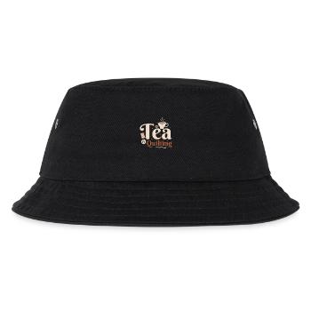 Tea & Quilting Quilter Sewing - Kinder Bucket Hat - Schwarz - Vorne