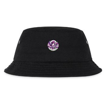 Blühen Sie mit Freundlichkeit - Kinder Bucket Hat - Schwarz - Vorne