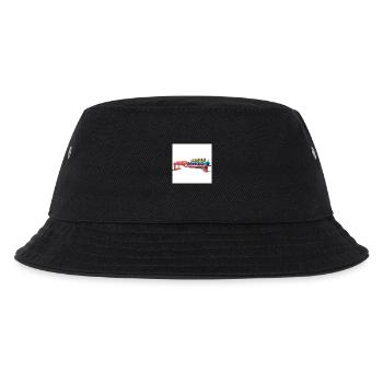 Hanteln - Kinder Bucket Hat - Schwarz - Vorne