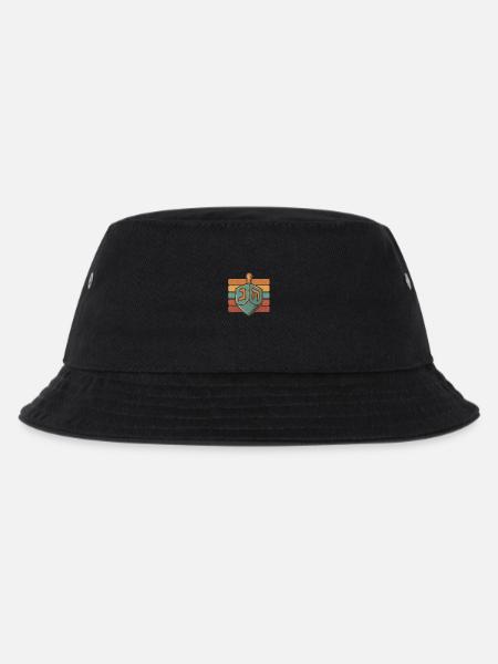 Dreidel - Kids’ Bucket Hat - black