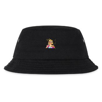 Time for Popcorn - Kinder Bucket Hat - Schwarz - Vorne