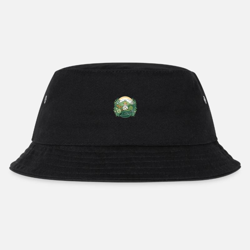 danielKrug GSuL 1300 - Kinder Bucket Hat - Schwarz