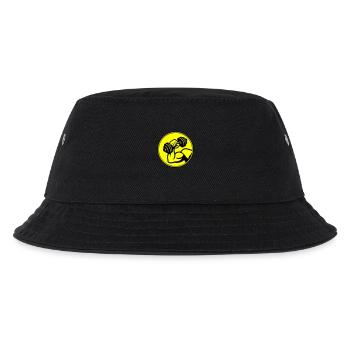 Dumbbell Muscles - Kids’ Bucket Hat - black - Front