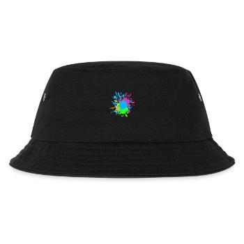 Splash - Kinder Bucket Hat - Schwarz - Vorne
