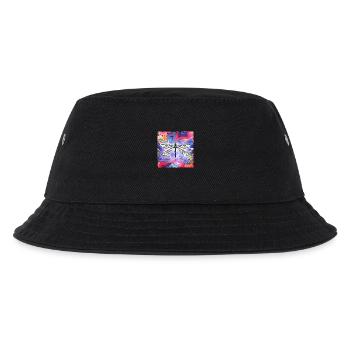 Libelle - Kinder Bucket Hat - Schwarz - Vorne