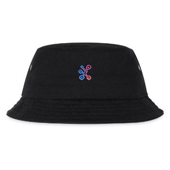 Cosmic Flow – eine Sammlung von lebendigen, galaktischen - Kinder Bucket Hat - Schwarz - Vorne