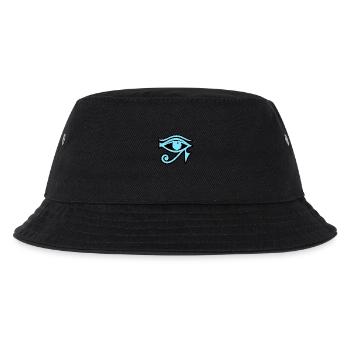 Auge des Horus Ägypten Symbol - Kinder Bucket Hat - Schwarz - Vorne
