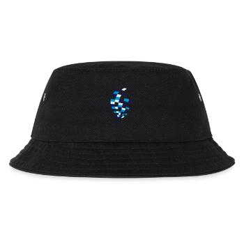 bunter heißluftballon - Kinder Bucket Hat - Schwarz - Vorne