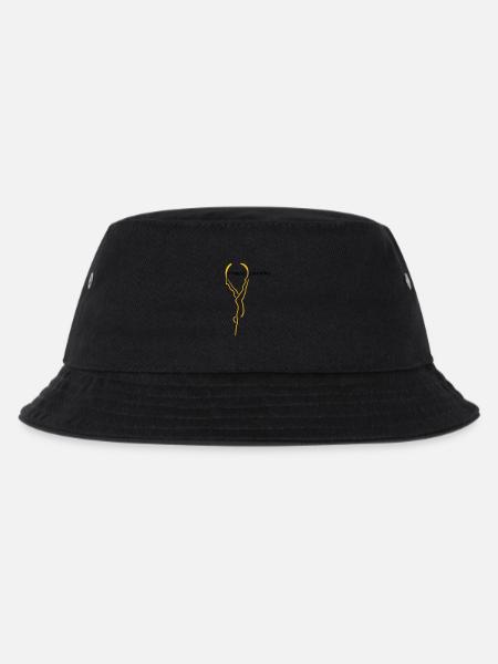 Freediving - Kinder Bucket Hat - Schwarz