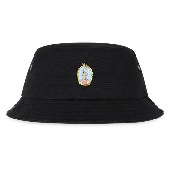 Queen Elizabeth II - Kinder Bucket Hat - Schwarz - Vorne