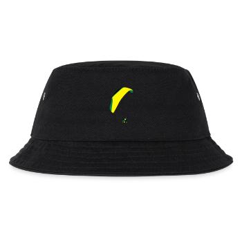 Paraglider Acro - Kinder Bucket Hat - Schwarz - Vorne