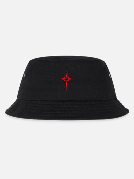 Messianische Juden Judenchristen Davidstern Kreuz - Kinder Bucket Hat - Schwarz