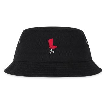 chair with wheels swivel chair boss gamer c - Kids’ Bucket Hat - black - Front
