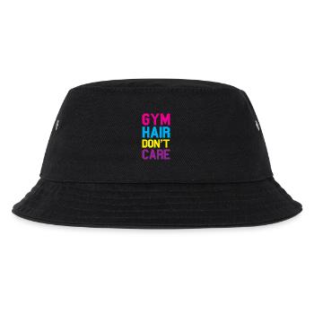 Gym - Kinder Bucket Hat - Schwarz - Vorne