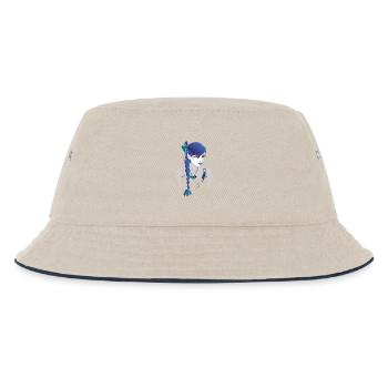 Dark elve - Kids’ Bucket Hat - ecru/navy - Front