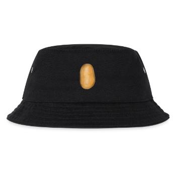 Kartoffel Gemüse Kartoffeln Speise Nahrung Bio - Kinder Bucket Hat - Schwarz - Vorne