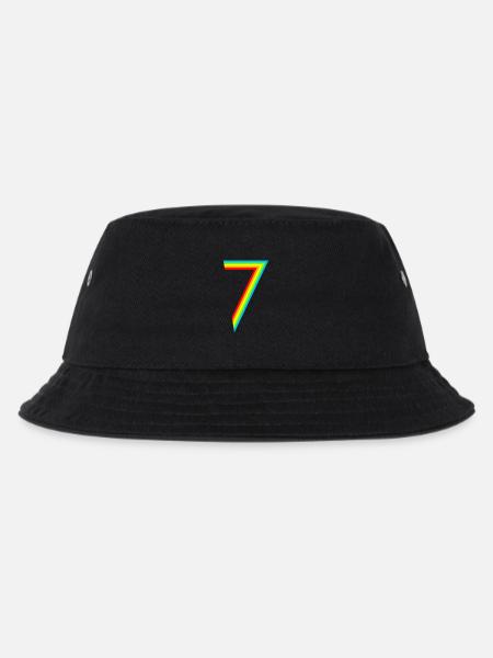 Schon 7 Jahre! - Kinder Bucket Hat - Schwarz