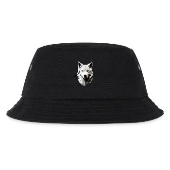 Head of the White Wolf - Kids’ Bucket Hat - black - Front