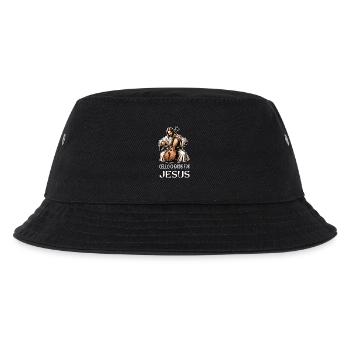 Cello chords for Jesus Christian God - Kids’ Bucket Hat - black - Front