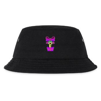Schlange Weihnachten Paket - Kinder Bucket Hat - Schwarz - Vorne