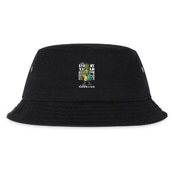 Spargel Verein - Kinder Bucket Hat - Schwarz - Vorne