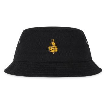 1953 Dresden Fußball Frauenkirche Souvenir Symbol - Kinder Bucket Hat - Schwarz - Vorne