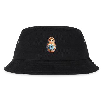 Matryoshka Noble Gift - Kids’ Bucket Hat - black - Front