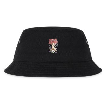 Bock Auf Fußball Lustig Humor Wortwitz Fußballer - Kinder Bucket Hat - Schwarz - Vorne