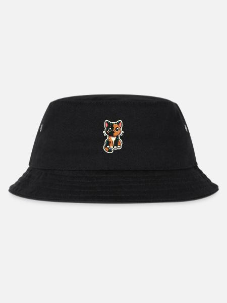 Mignon Écaille de tortue / tricolore Le chat est bien assis - Bob Enfant - noir